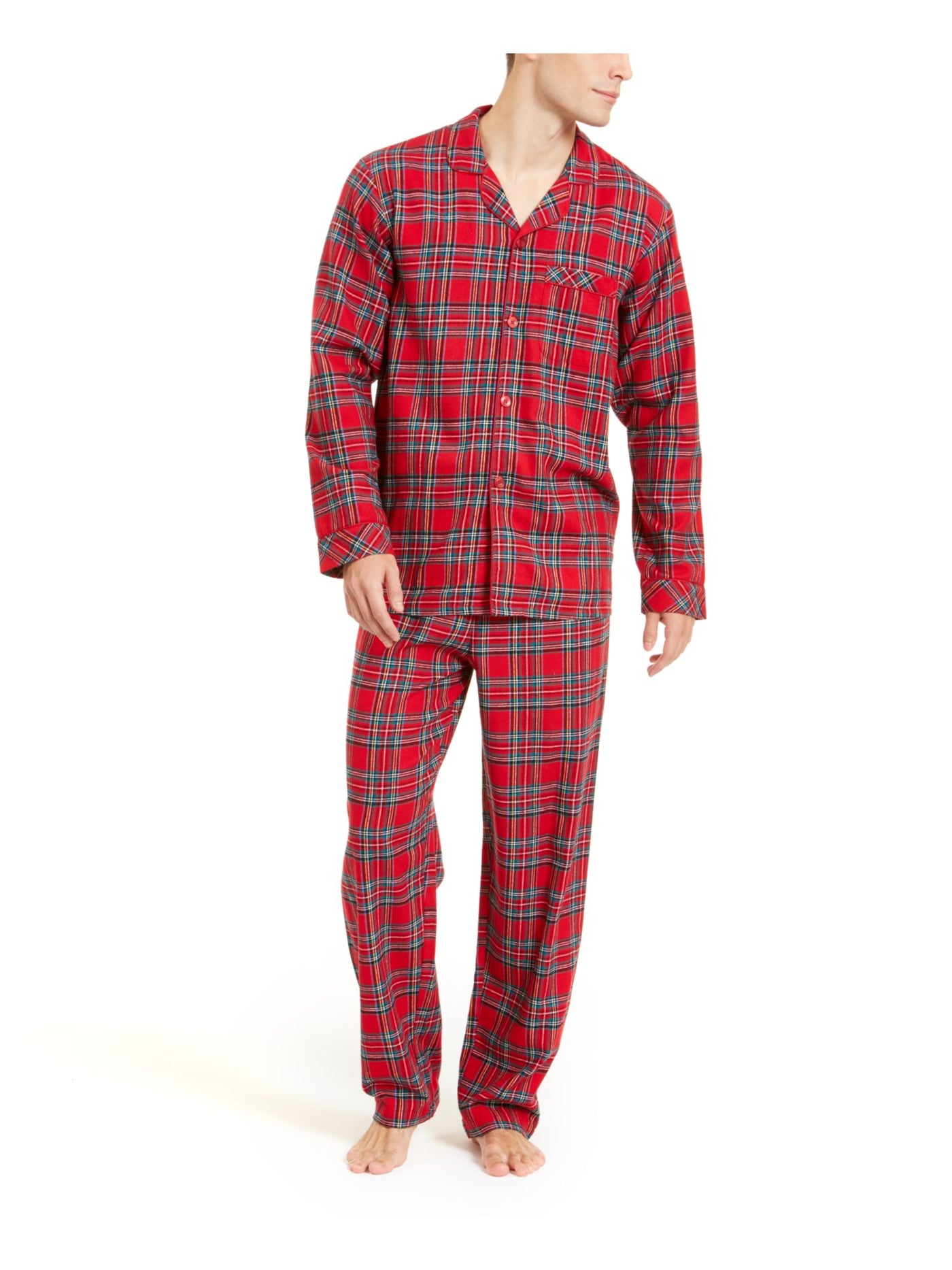 FAMILY PJs Intimates 2 Pack Red Set Pajamas M