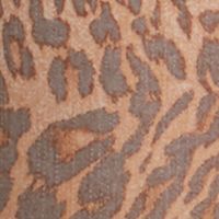 STYLE & COMPANY Womens Brown Animal Print Skinny Jeans