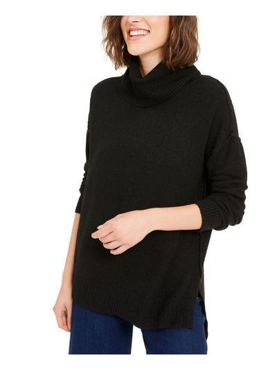 BECCA TILLEY X BAR III Womens Black Long Sleeve Turtle Neck Sweater S