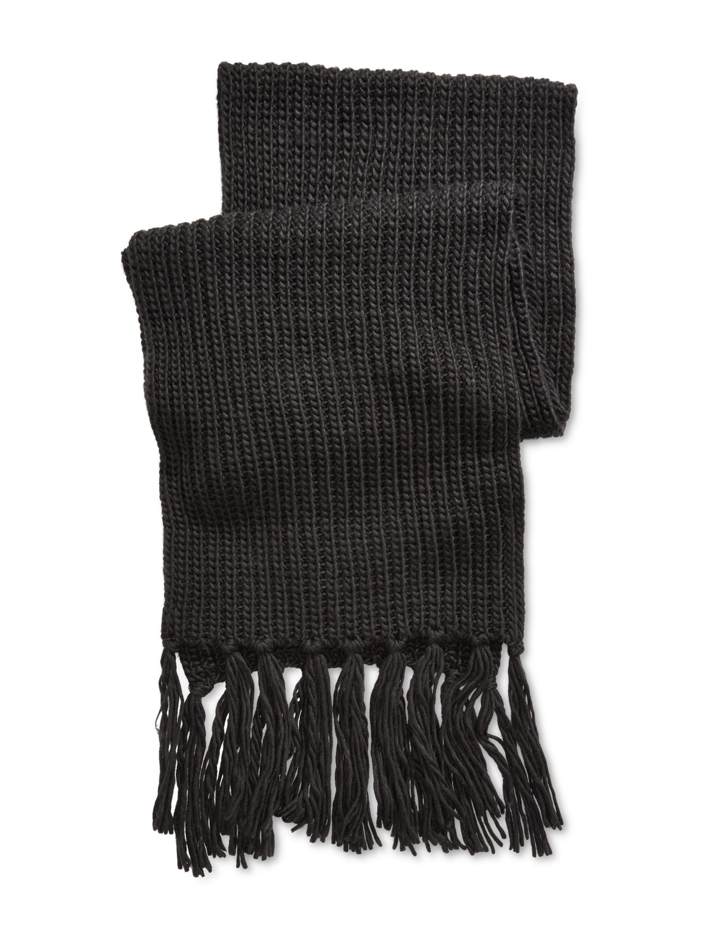 STEVE MADDEN Womens Black Blanket Scarf