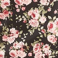 Rosie Harlow Womens Ruffled Zippered Floral Short Sleeve Jewel Neck Short Fit + Flare Dress