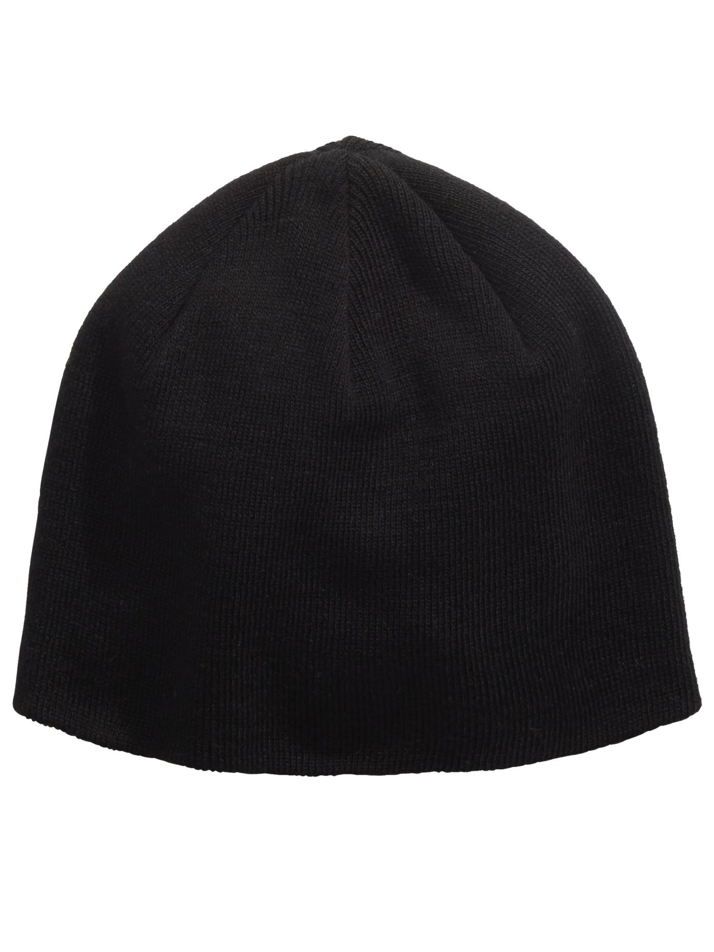 ALFANI Mens Black Space-Dyed Acrylic Fitted Winter Beanie Hat Cap