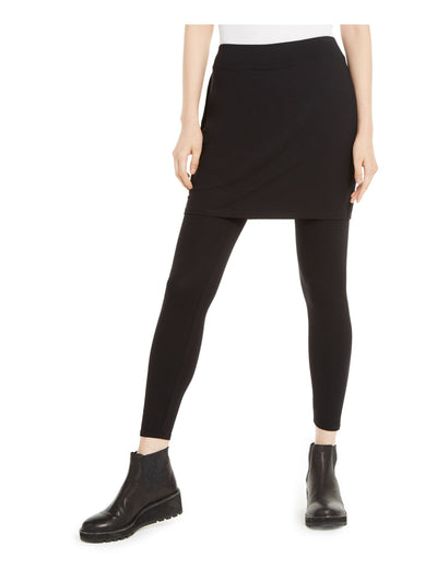 EILEEN FISHER Womens Black Stretch Skinny Leggings XS