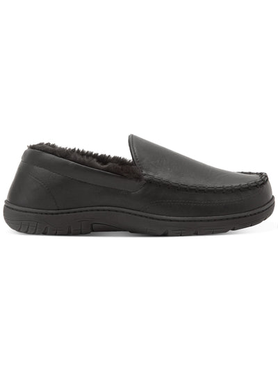 32 DEGREES HEAT Mens Black Indoor/Outdoor Sole Round Toe Slip On Loafers Shoes M(8\9)