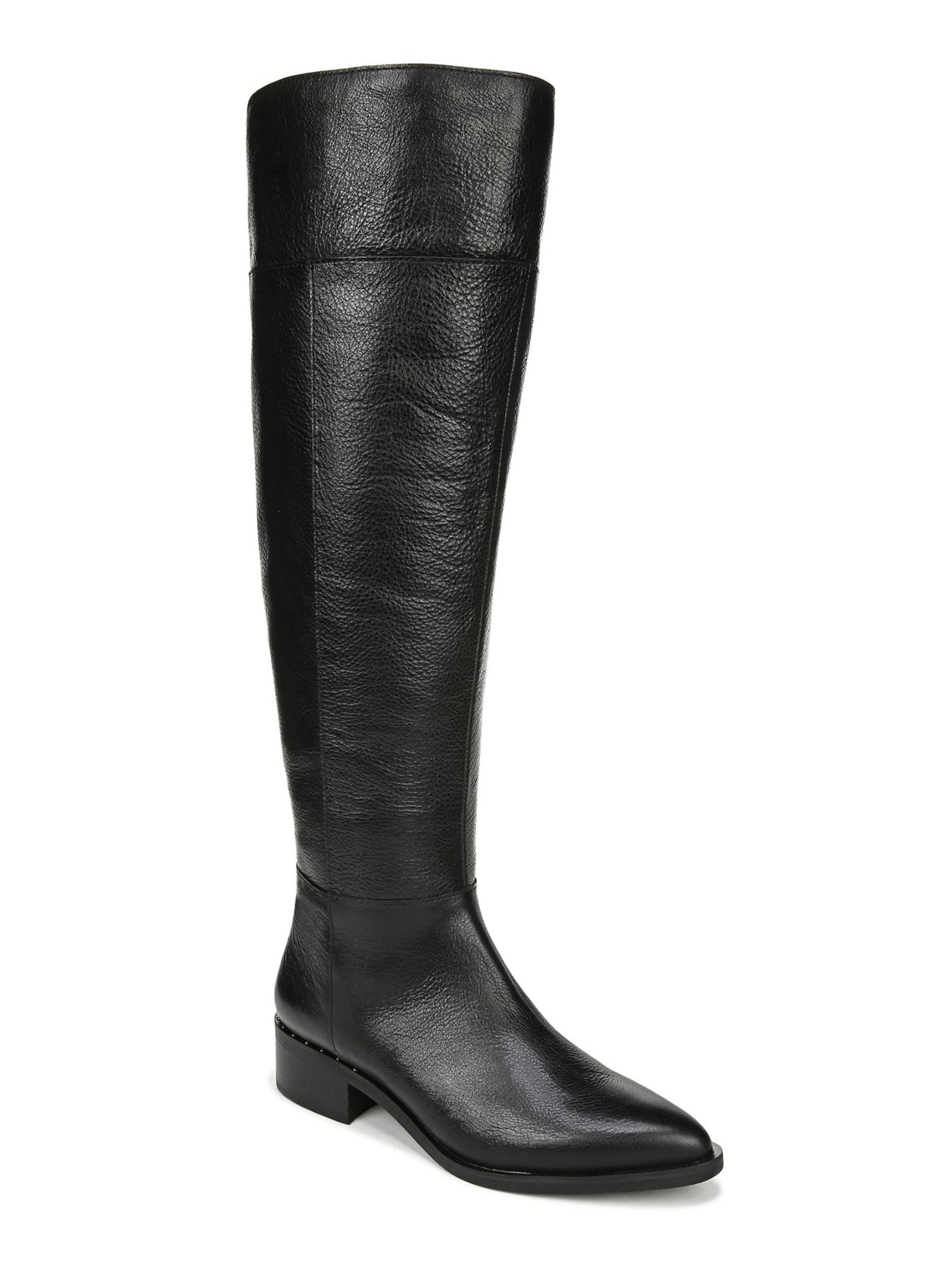 FRANCO SARTO Womens Black Pointed Toe Leather Boots 6