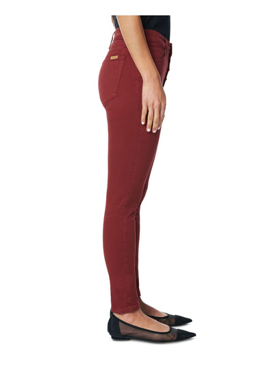 JOE'S Womens Red Skinny Jeans 24