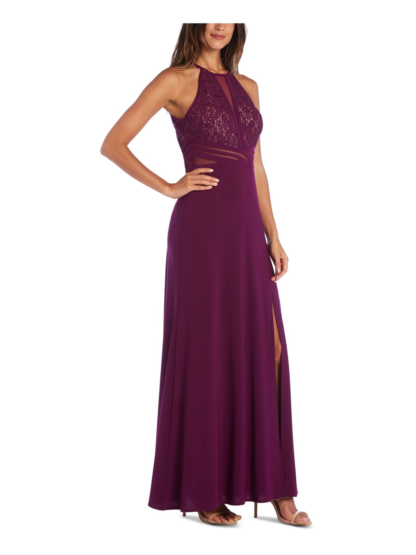 morgan and co purple dress Lennon Lilac Dress Morgan & Co