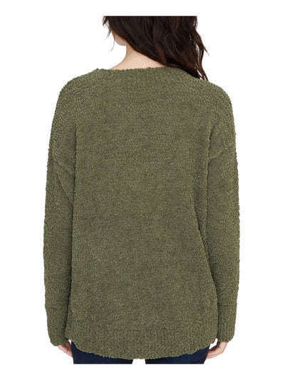 SANCTUARY Womens Green Long Sleeve Jewel Neck T-Shirt Juniors XL