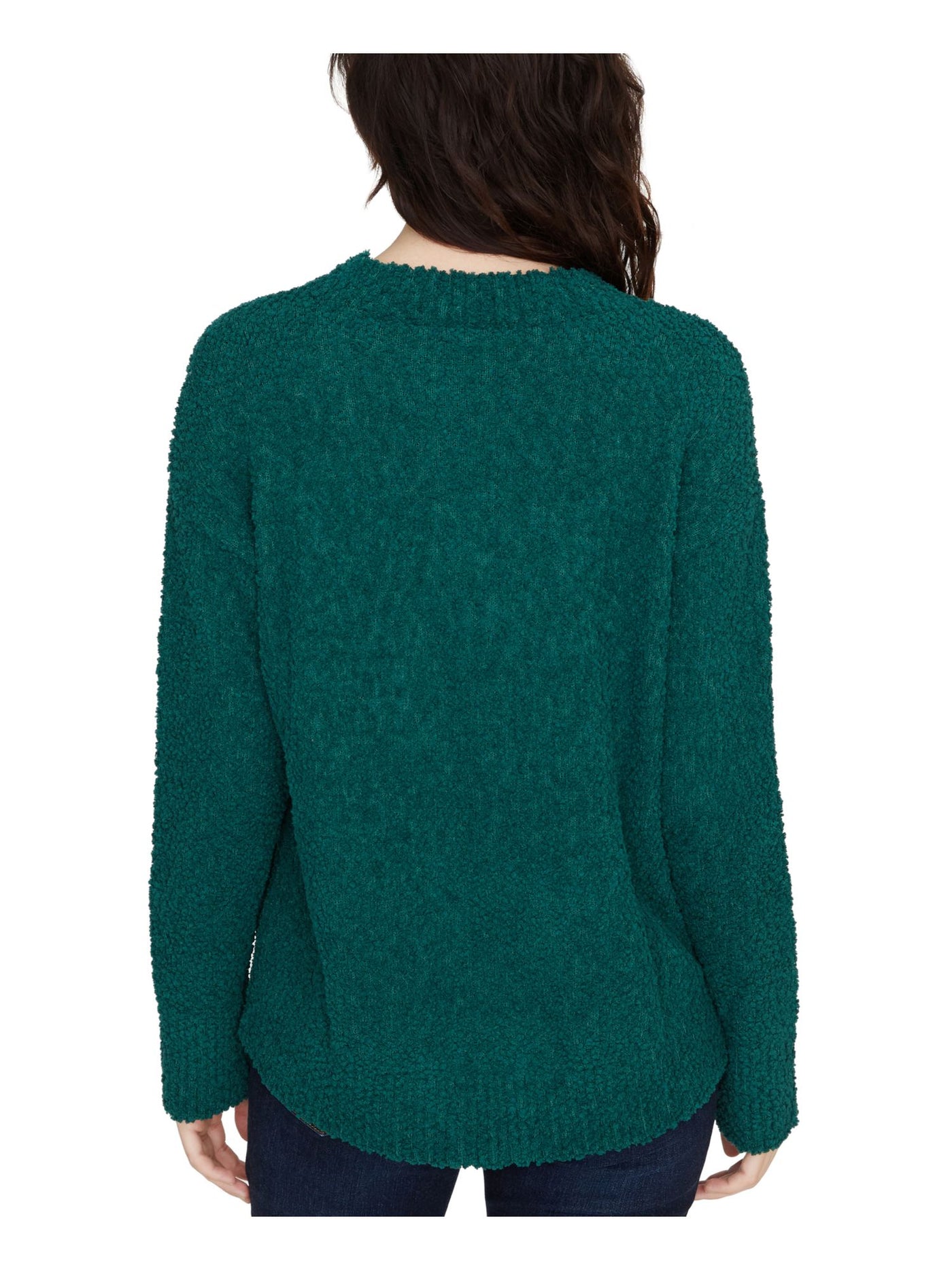 SANCTUARY Womens Green Long Sleeve Jewel Neck T-Shirt XL