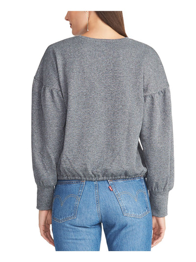 RACHEL RACHEL ROY Womens Gray Long Sleeve Crew Neck Sweater XS