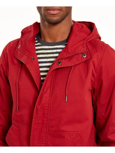 AMERICAN RAG Mens Red Winter Jacket Coat Juniors L