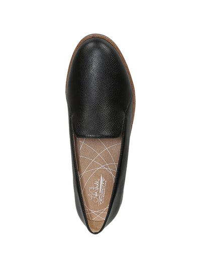 LIFE STRIDE Womens Black Comfort Zendaya Round Toe Slip On Loafers Shoes 7.5 M