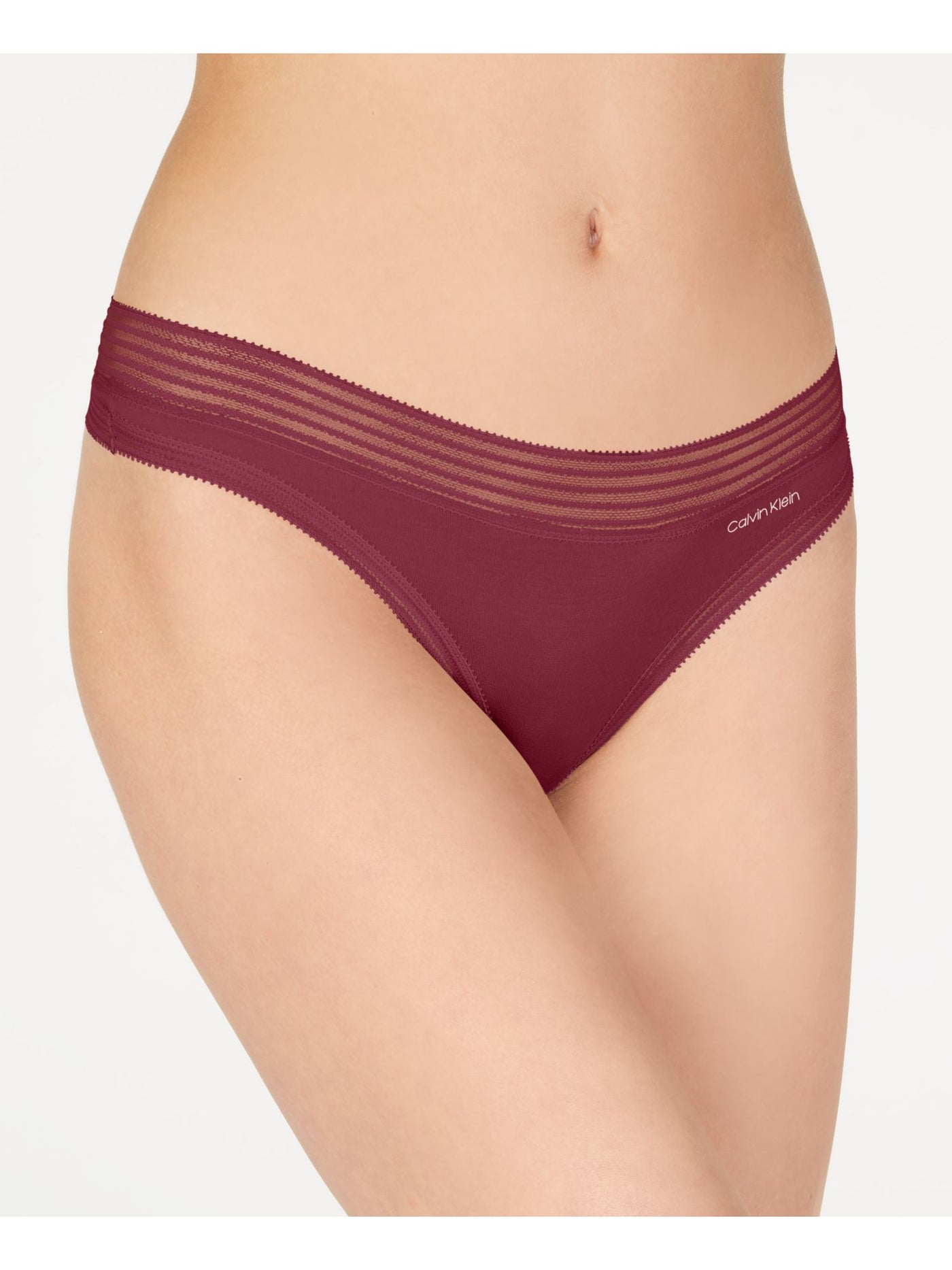 CALVIN KLEIN Intimates Purple Ultra Soft Thong Underwear XS