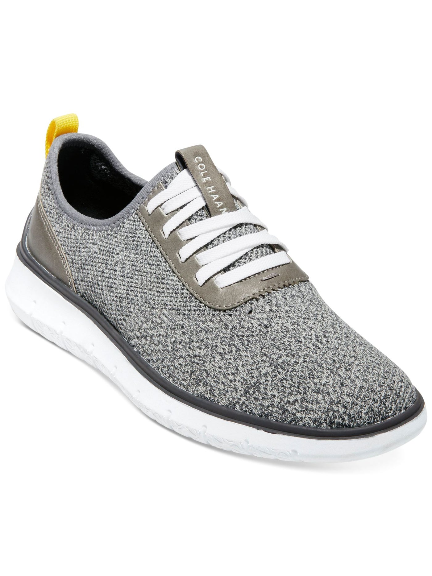 COLE HAAN Mens Gray Comfort Arch Support Breathable Generation Zerogrand Round Toe Wedge Lace-Up Athletic Sneakers Shoes 10.5 M