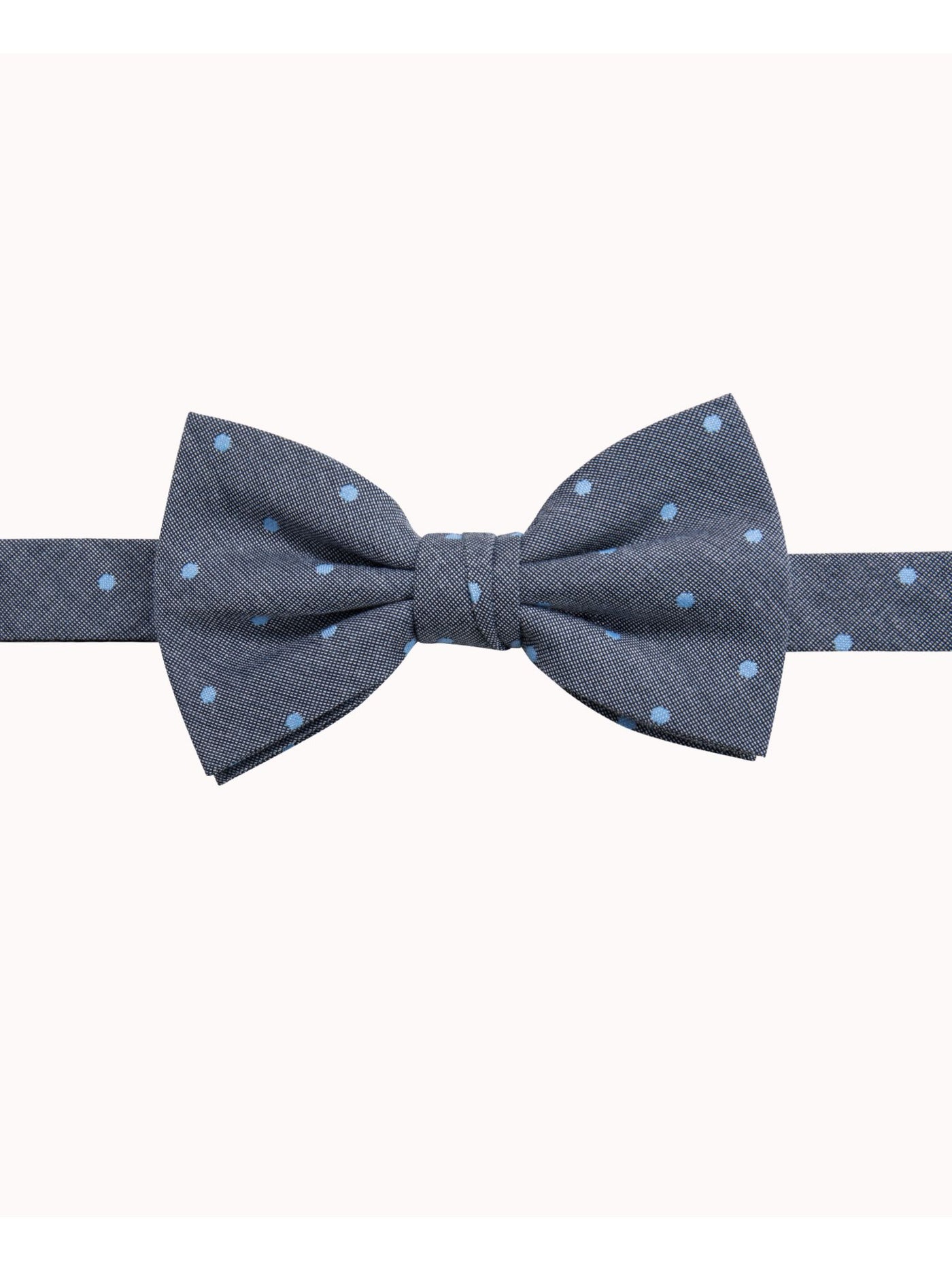 RYAN SEACREST Mens Gray Polka Dot Bow Tie