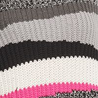 DKNY Womens Gray Color Block Long Sleeve Crew Neck Sweater