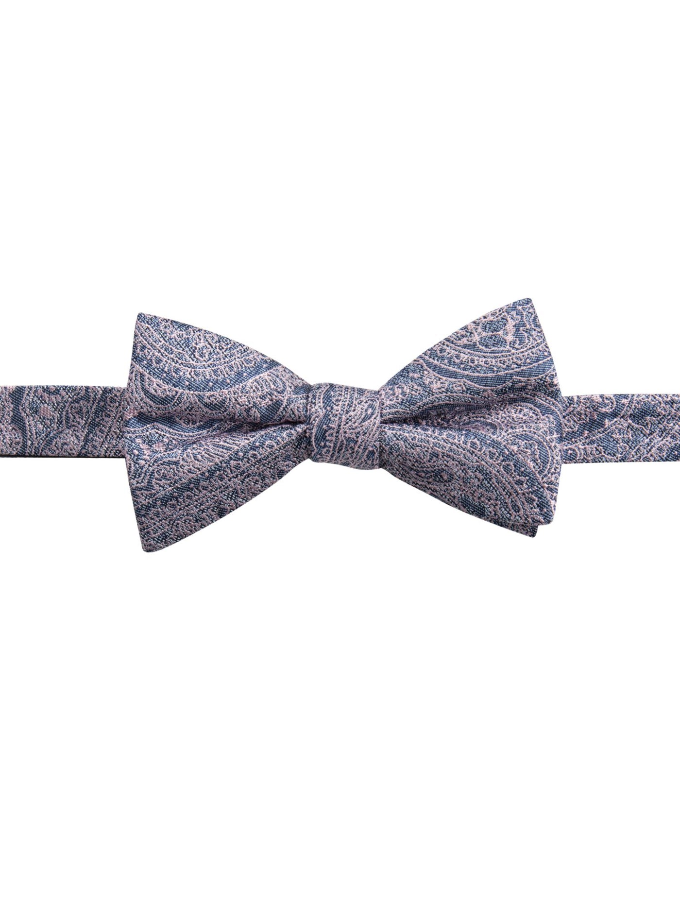 RYAN SEACREST Mens Pink Paisley Pre-Tied Bow Tie