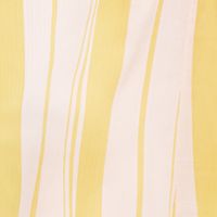 LEYDEN Womens Tie Striped Short Sleeve V Neck Tea-Length Formal Blouson Dress