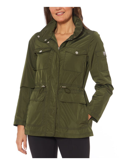 VINCE CAMUTO Womens Green Pocketed Winter Jacket Coat XS