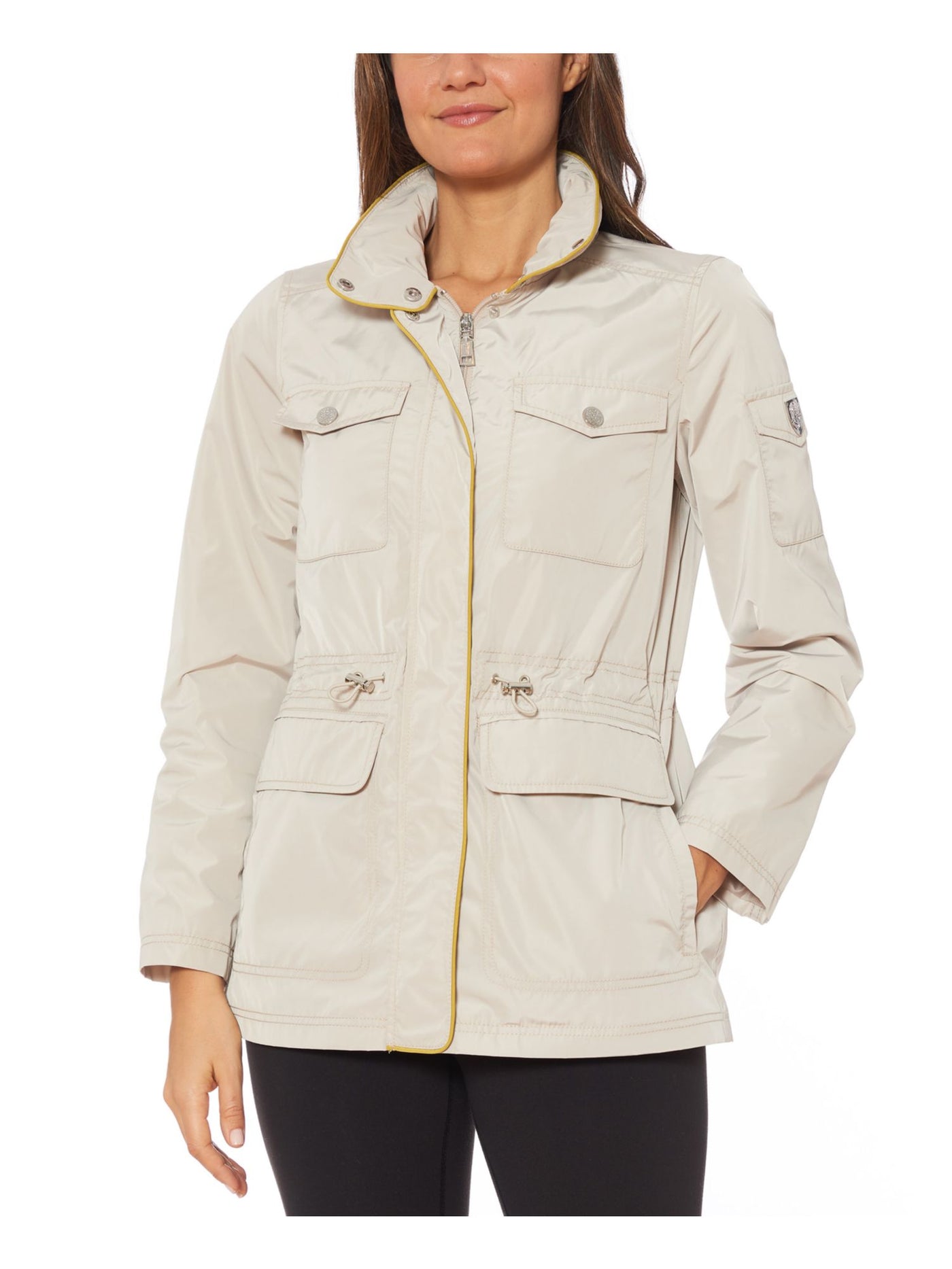 VINCE CAMUTO Womens Pocketed Zip Up Winter Jacket Coat