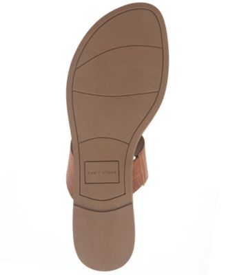 SUN STONE Womens Brown Snakeskin Slip Resistant Cushioned Easten Round Toe Wedge Slip On Slide Sandals Shoes W