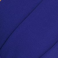 DKNY Womens Blue Flutter Sleeve Jewel Neck Above The Knee Evening Sheath Dress
