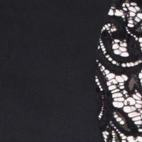 BCX DRESS Womens Black Embroidered Notch Neckline Spaghetti Strap Maxi Formal Sheath Dress