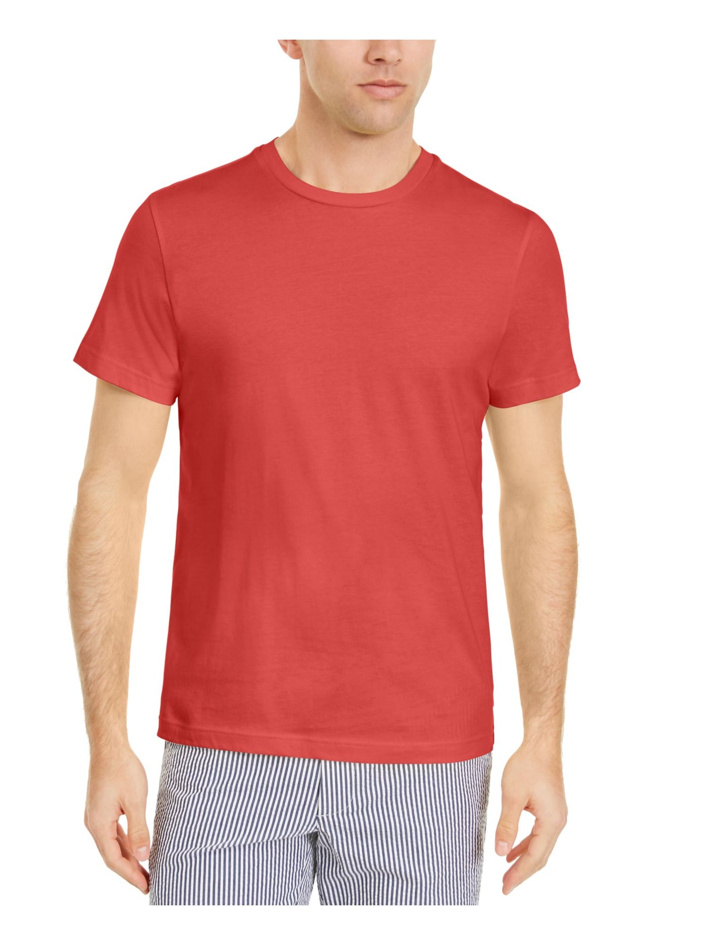 CLUBROOM Mens Coral Classic Fit T-Shirt L