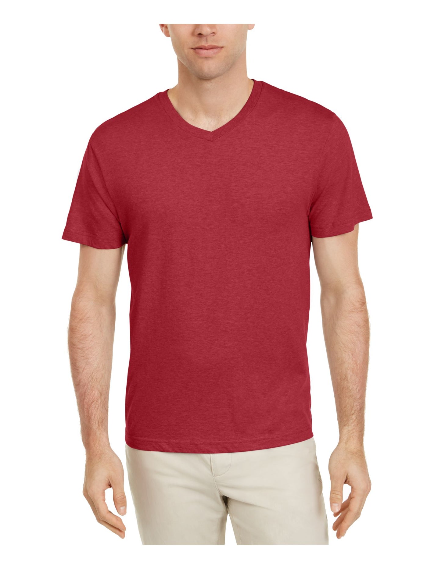 ALFANI Mens Red T-Shirt M