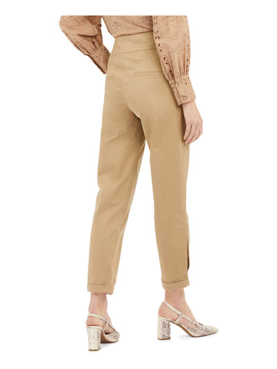 INC Womens Beige Capri Pants 6