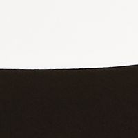 CONNECTED APPAREL Womens Black Zippered Color Block Sleeveless Jewel Neck Evening Wide Leg Jumpsuit