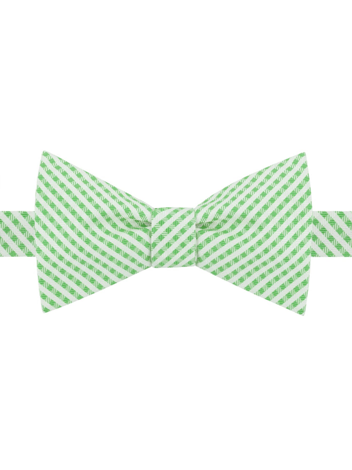 TOMMY HILFIGER Mens Green Gingham Bow Tie
