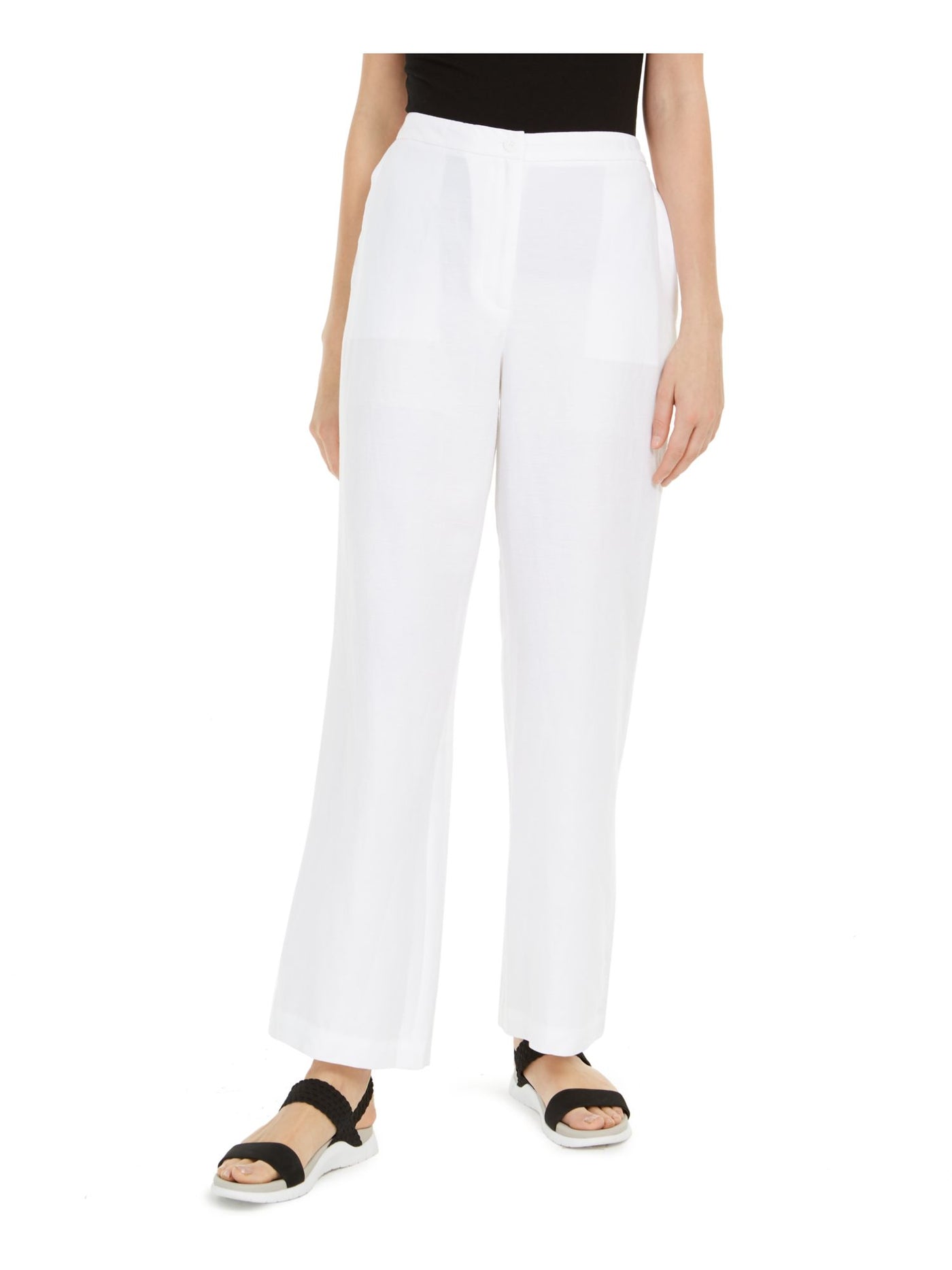 EILEEN FISHER Womens Straight leg Pants