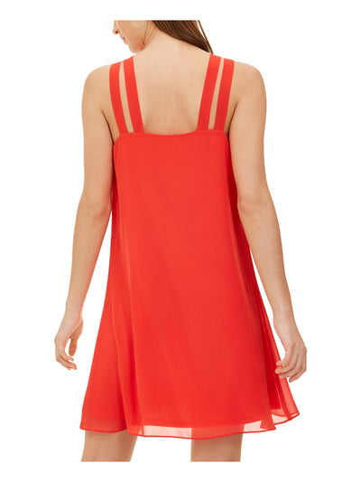 BAR III Womens Halter Above The Knee Party Shift Dress