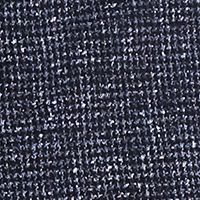 TOMMY HILFIGER Mens Navy Flat Front, Houndstooth Classic Fit Performance Stretch Suit Separate Pants