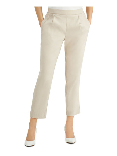 ALFANI Womens Beige Boot Cut Pants L