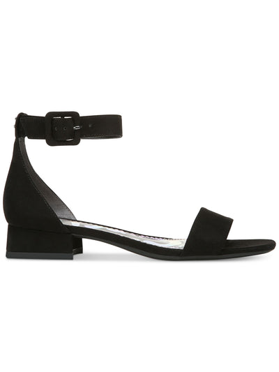 CIRCUS BY SAM EDELMAN Womens Black Closed Back Adjustable Strap Padded Jade Round Toe Block Heel Buckle Dress Sandals 9 M