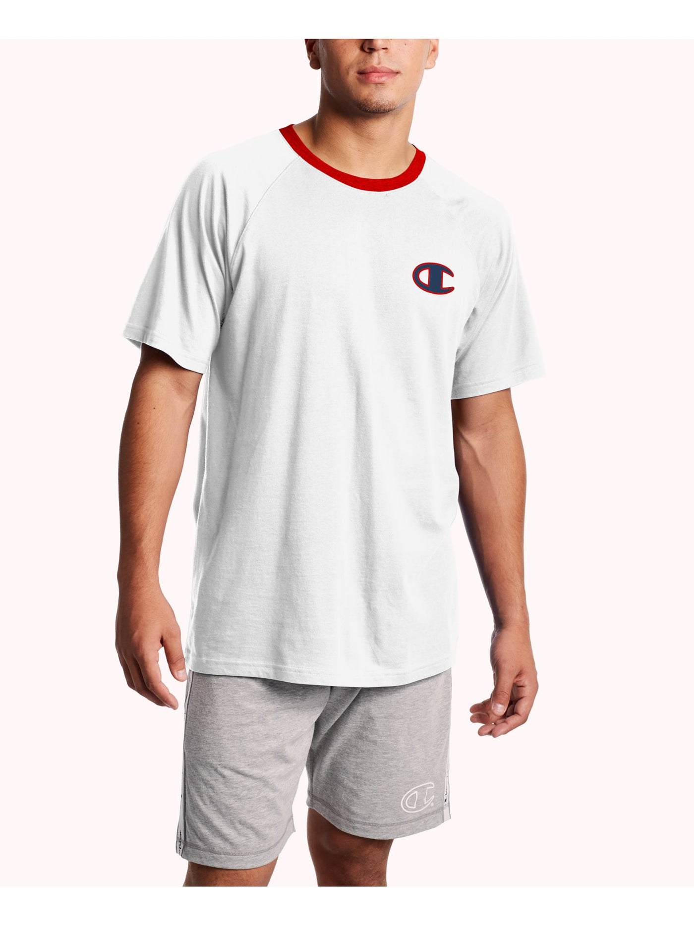 CHAMPION Mens White T-Shirt M