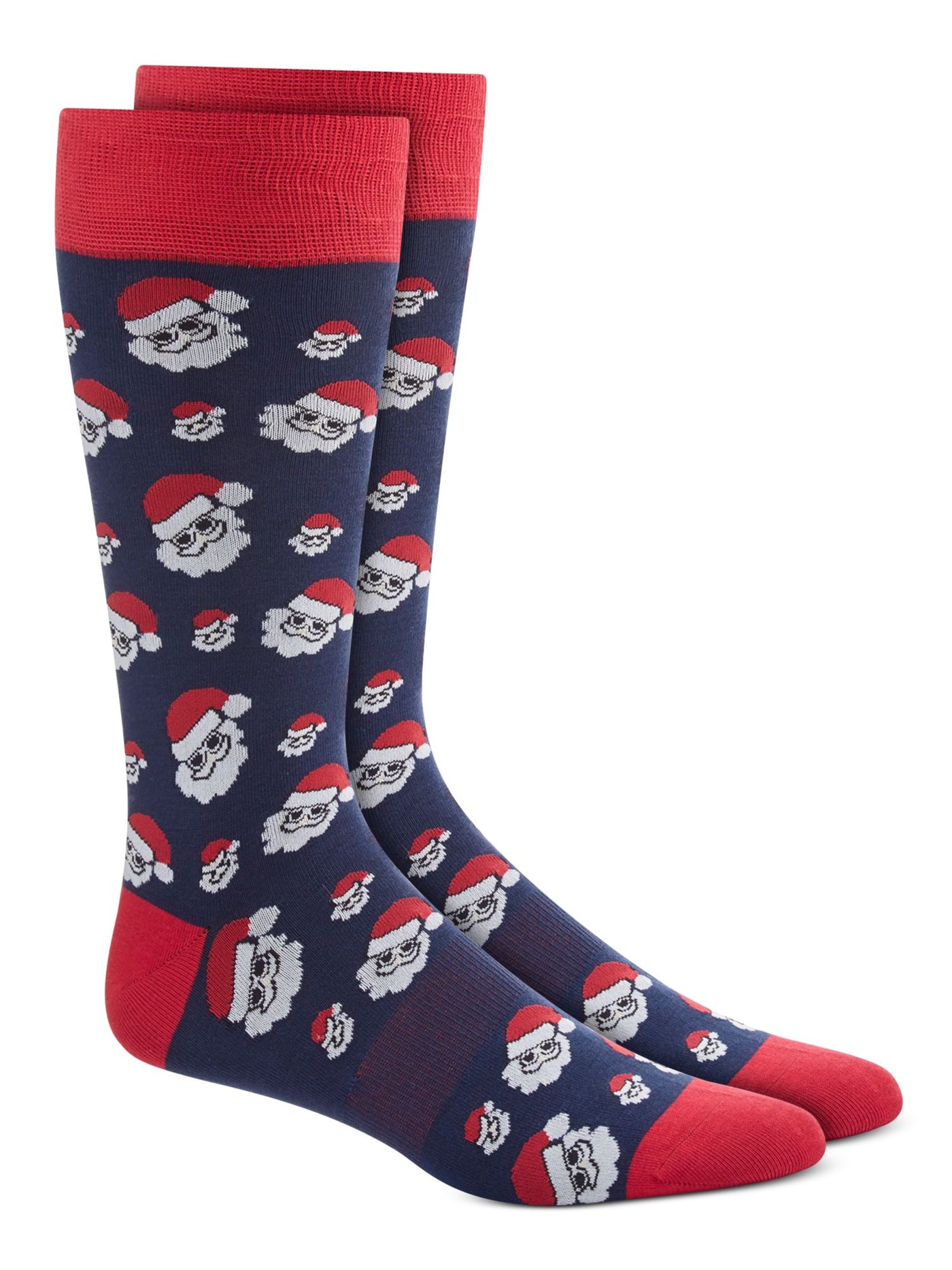 BAR III Mens Navy Novelty Print Novelty Crew Socks 7-12