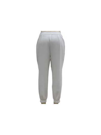 ALFANI Womens White Straight leg Pants 14