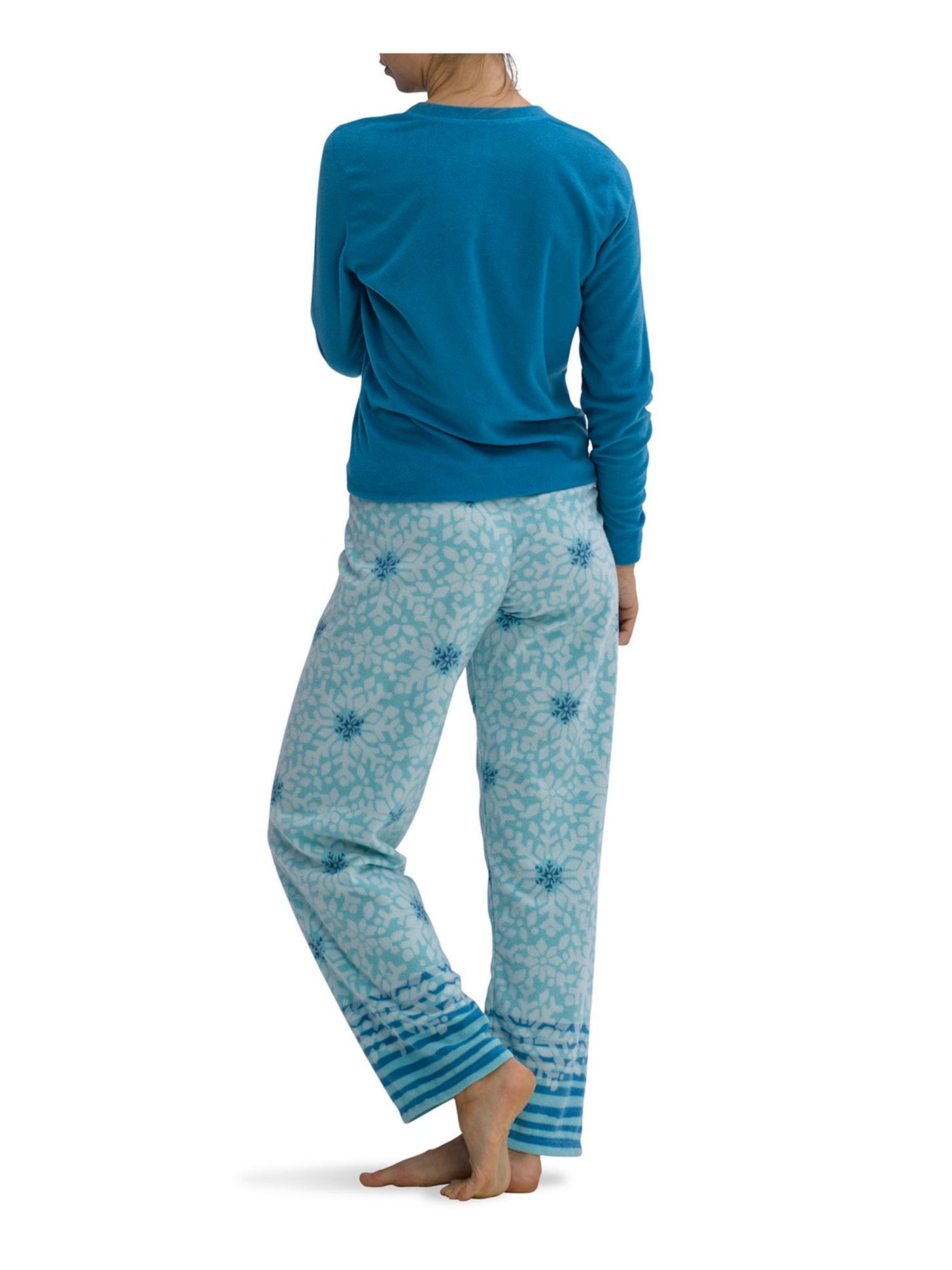 HUE Intimates Blue Crew Neck Sleep Shirt Pajama Top XL