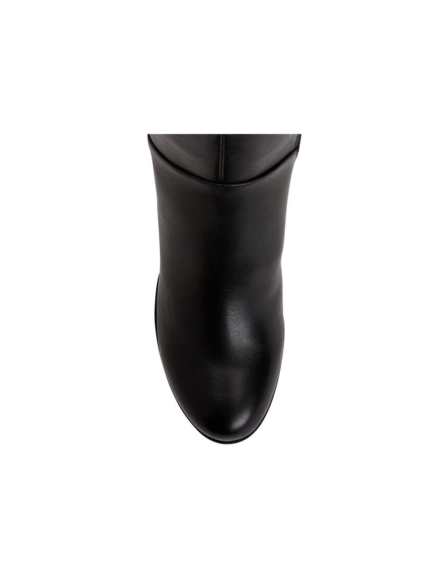 GIANI BERNINI Womens Black Slip Resistant Comfort Adonnys Round Toe Block Heel Zip-Up Leather Dress Boots 7 M WC