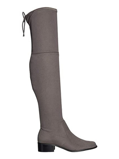 CHARLES BY CHARLES DAVID Womens Gray Drawstring Comfort Gravity Round Toe Dress Boots Shoes 8.5 M
