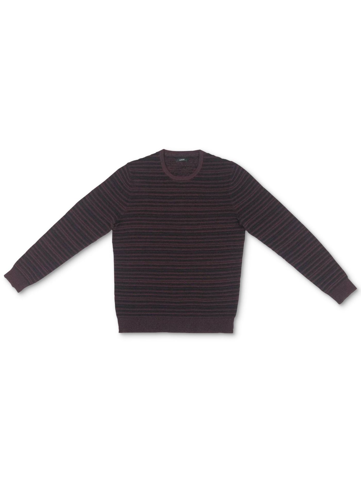 ALFANI Mens Burgundy Heather Pullover Sweater M