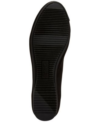 STYLE & COMPANY Womens Black Padded Slip Resistant Lydiaa Round Toe Slip On Ballet Flats M