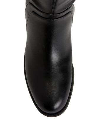 STYLE & COMPANY Womens Black Round Toe Zip-Up Boots Shoes 5