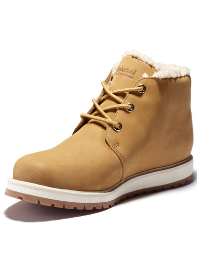 TIMBERLAND Mens Beige Water Resistant Lug Sole Richmond Ridge Round Toe Wedge Lace-Up Leather Chukka Boots 11.5 M