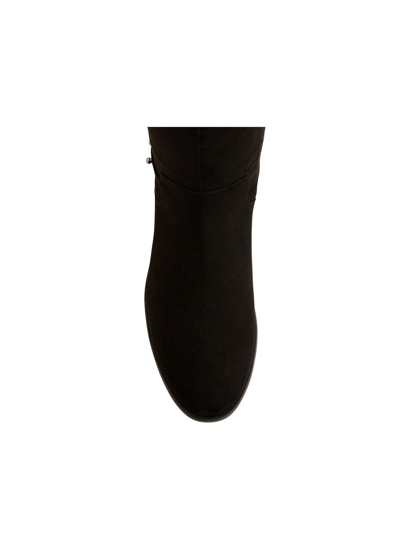 STYLE & COMPANY Womens Black Over The Knee Boots Memory Foam Studded Slip Resistant Round Toe Dress Boots 8 M WC