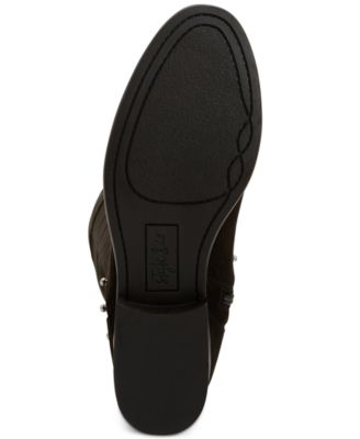 STYLE & COMPANY Womens Black Over The Knee Boots Memory Foam Studded Slip Resistant Round Toe Dress Boots 8 M WC