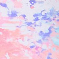 BEBOP Womens Coral Tie Dye Short Sleeve Keyhole Short Sheath Dress